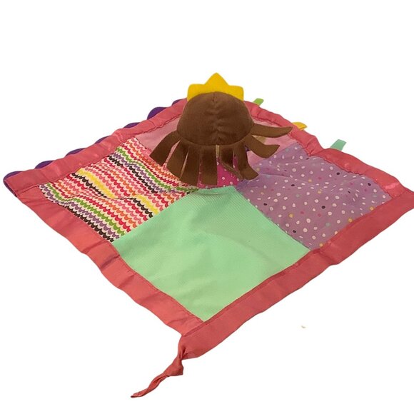 Infantino Princess 12x12 Lovey Security Blanket Teether Soft Plush Doll Baby Toy - Picture 2 of 8